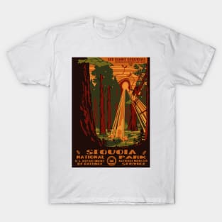 Sequoia National Park Poster T-Shirt